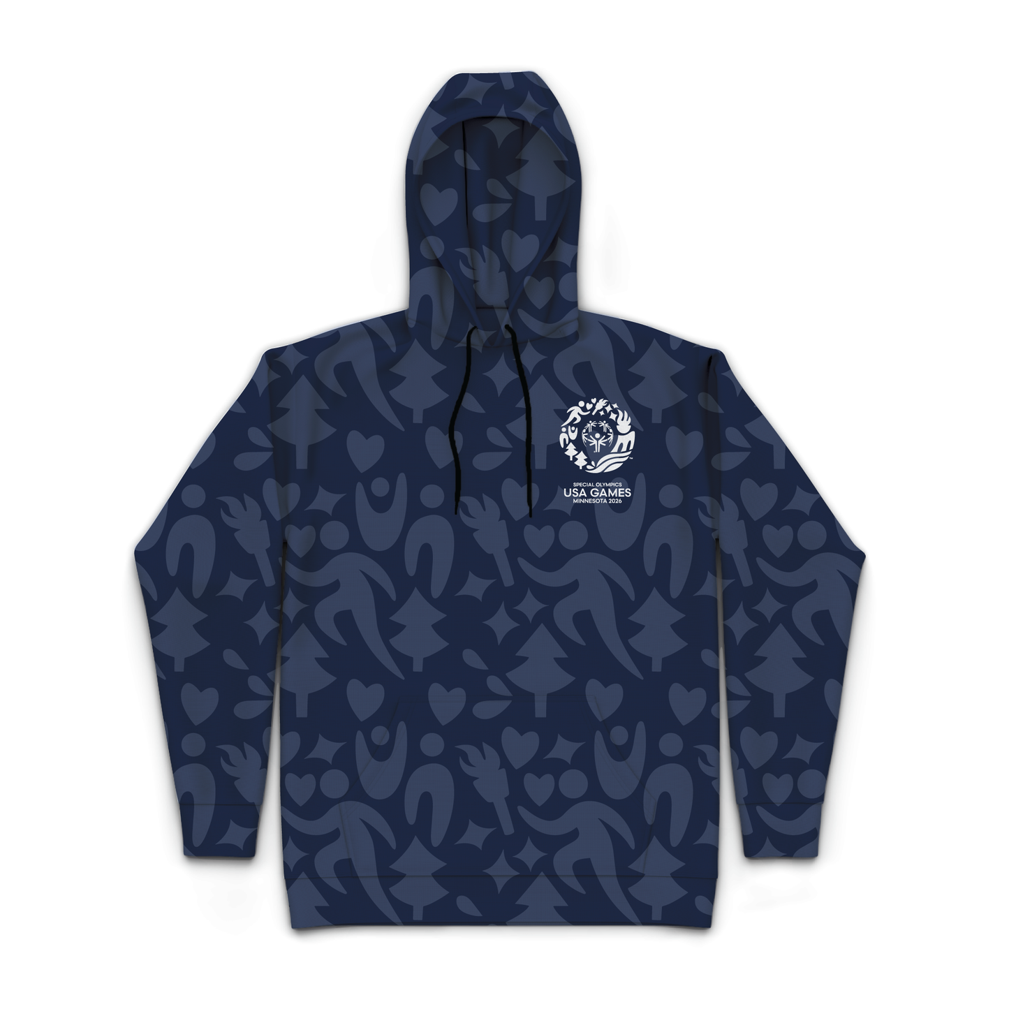 Athlete Oath Long Sleeve Fleece Hoodie