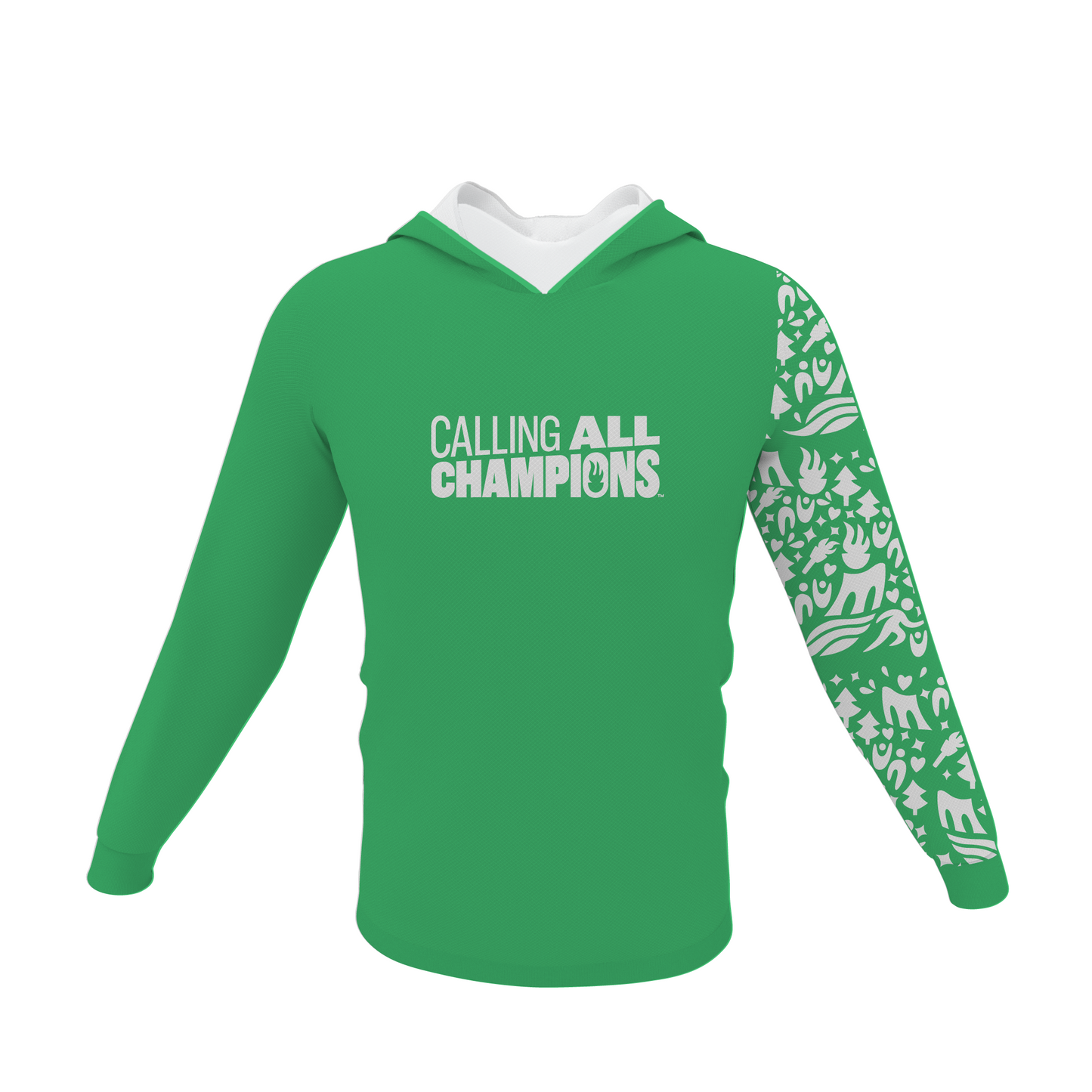 Calling All Champions Performance Long Sleeve Tee w/ Hood