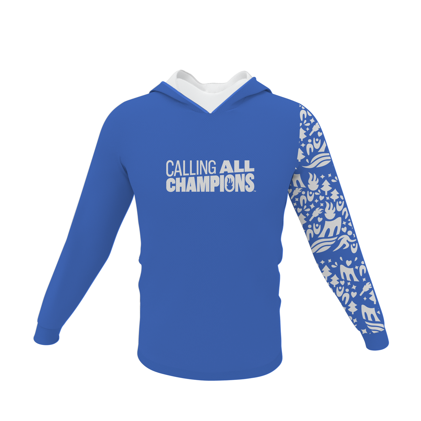 Calling All Champions Performance Long Sleeve Tee w/ Hood
