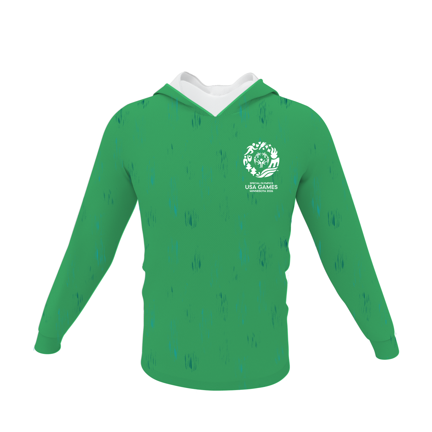 Classic Waterfalls Premium Performance Long Sleeve Jersey w/Hood