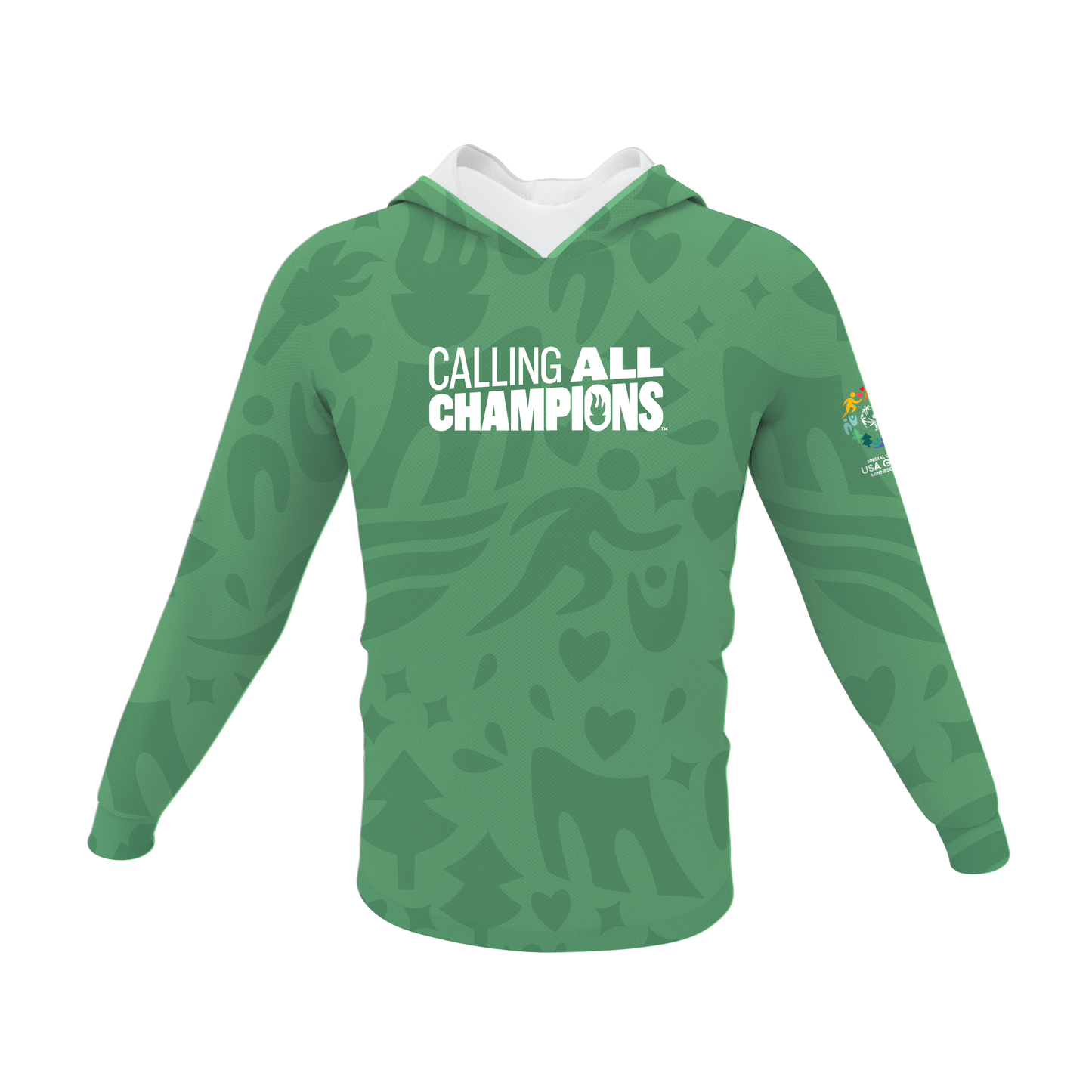 Calling All Champions Long Sleeve Jersey w/ Hood