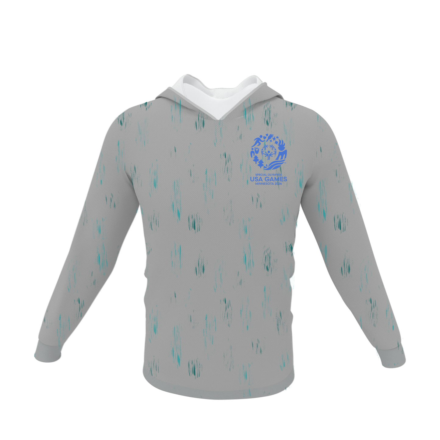 Classic Waterfalls Premium Performance Long Sleeve Jersey w/Hood