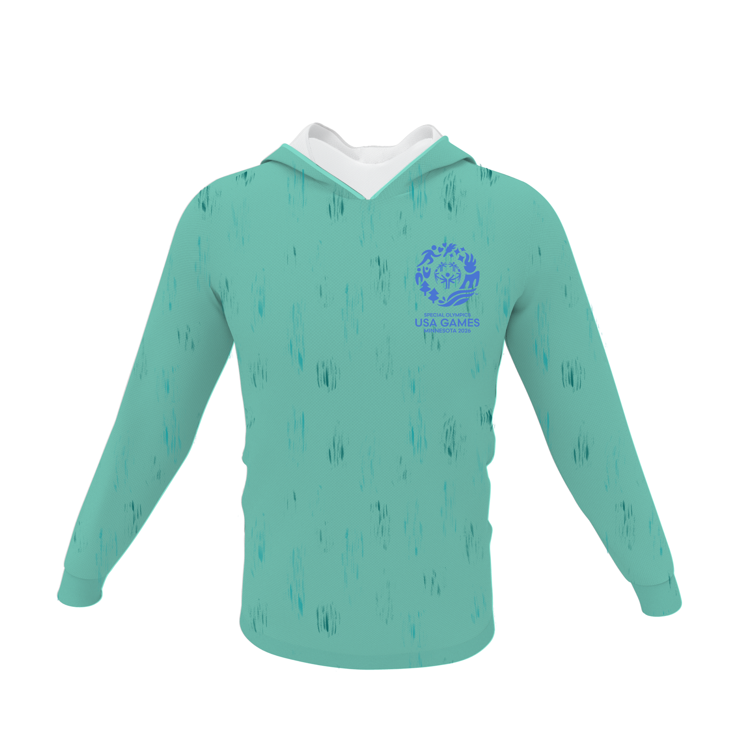 Classic Waterfalls Premium Performance Long Sleeve Jersey w/Hood