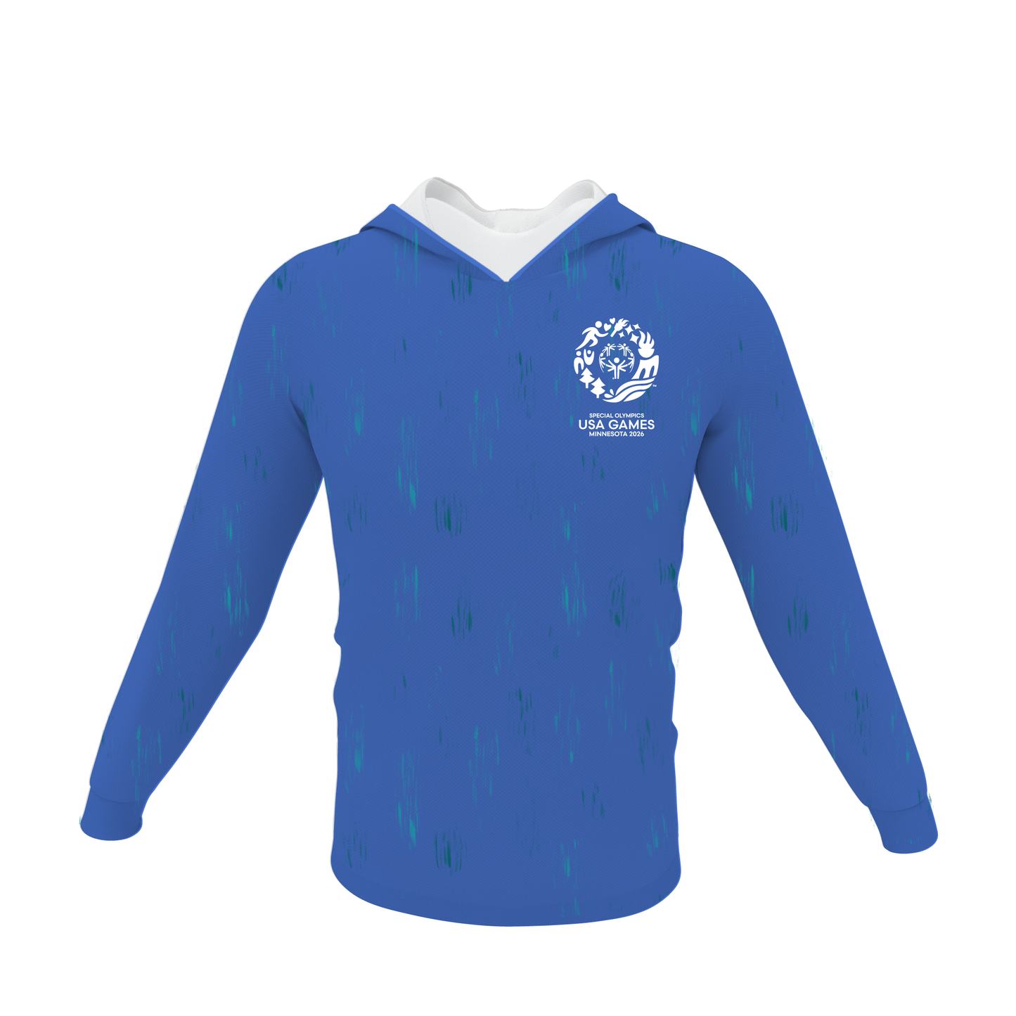 Classic Waterfalls Premium Performance Long Sleeve Jersey w/Hood