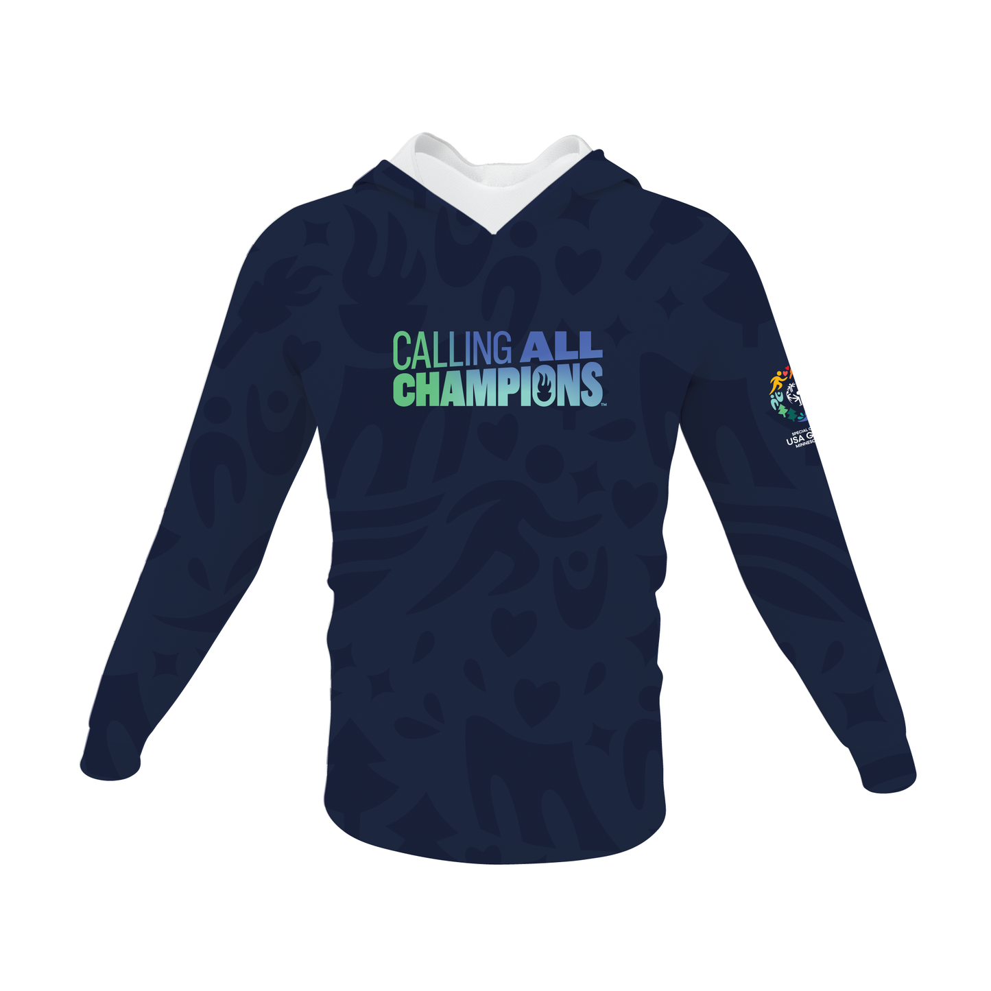 Calling All Champions Long Sleeve Jersey w/ Hood
