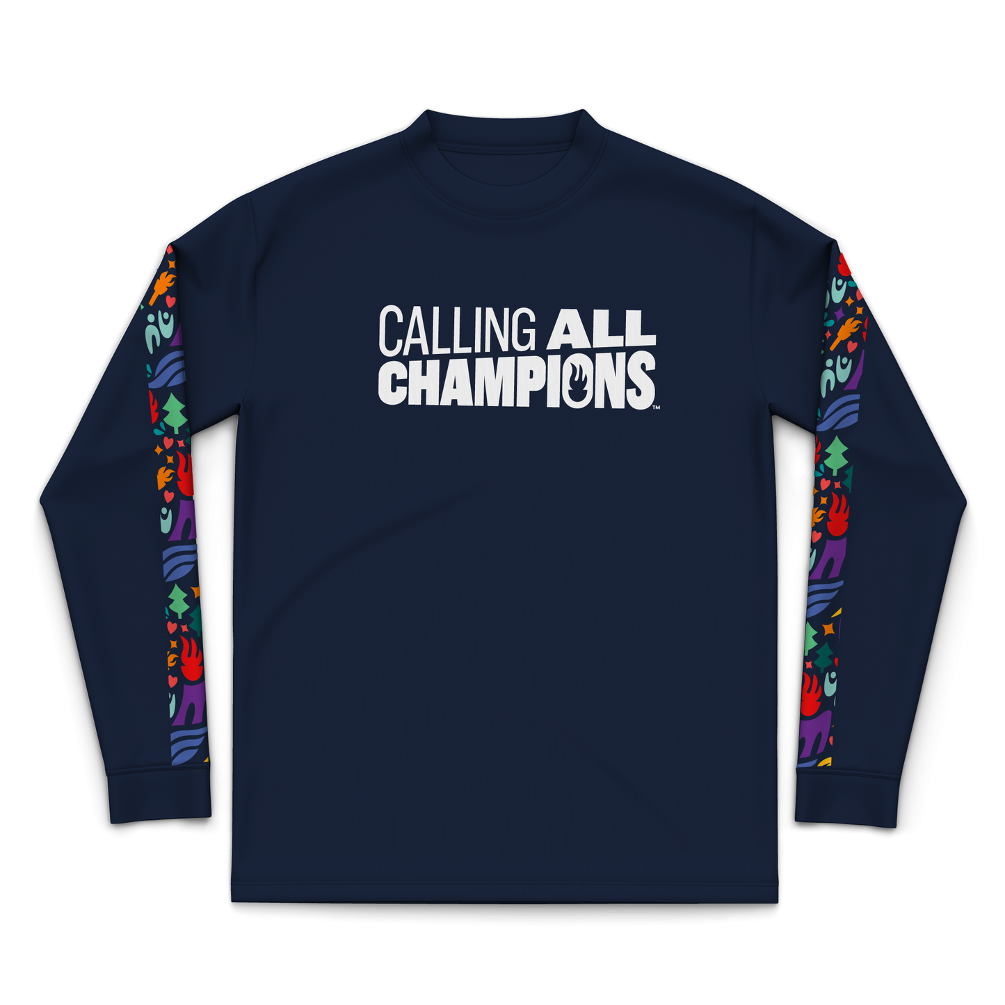 Calling All Champions Unisex Performance Long Sleeve Tee