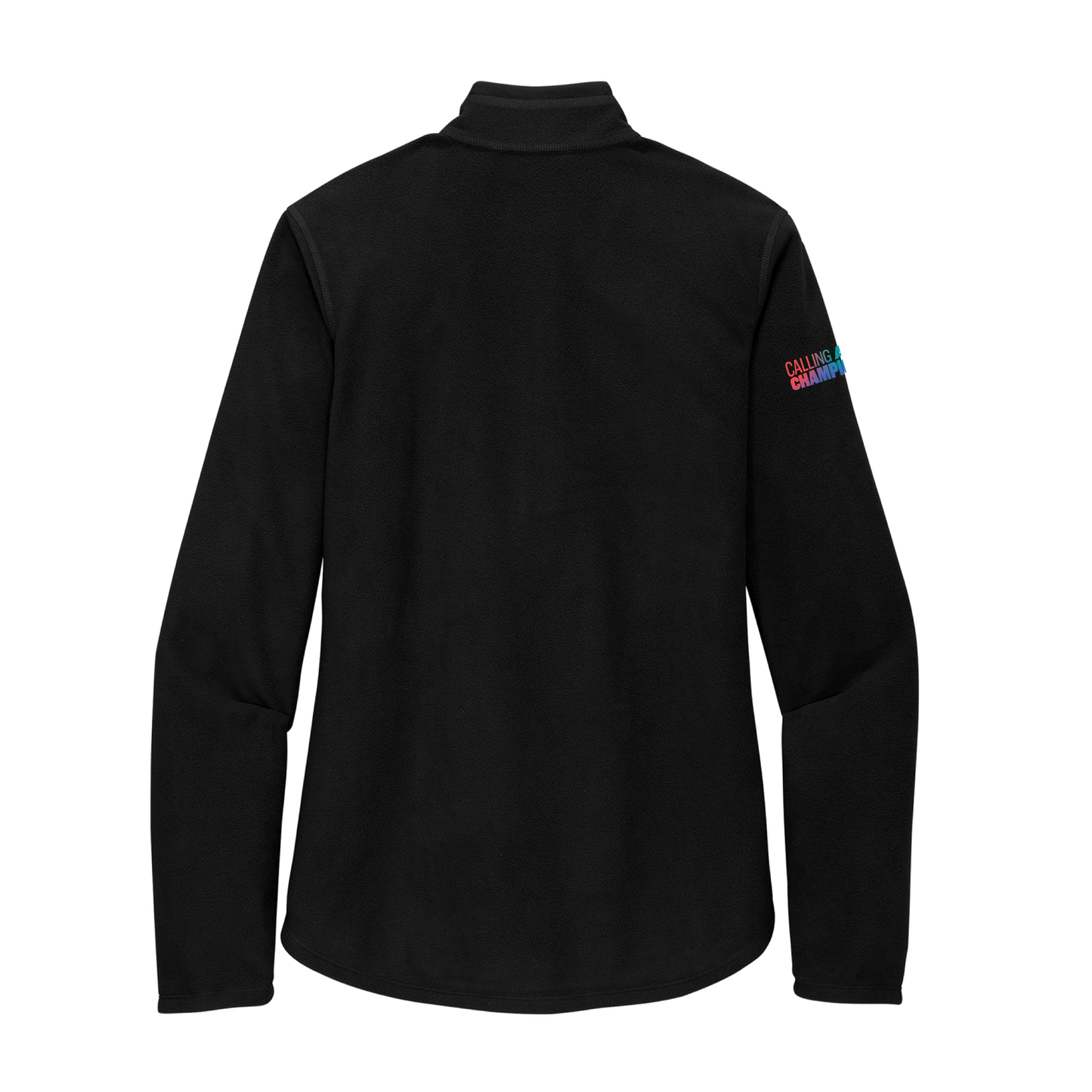 Classic Logo Eddie Bauer Women's 1/2-Zip Microfleece Jacket
