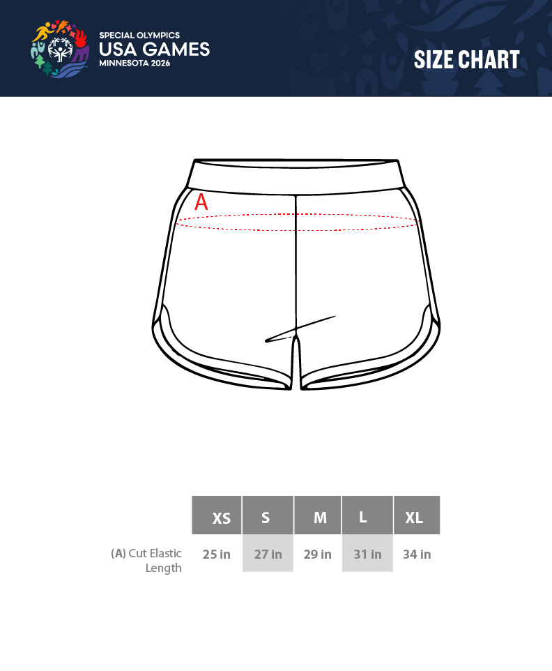 Classic USA Games Athletics Women's Gym Shorts