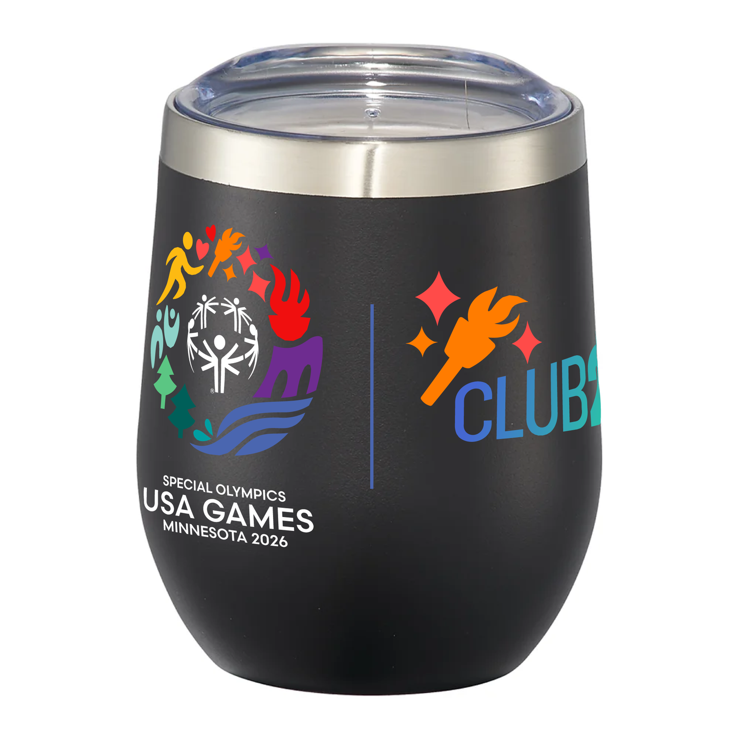 Club26 12 oz Insulated Stemless Wine Tumbler