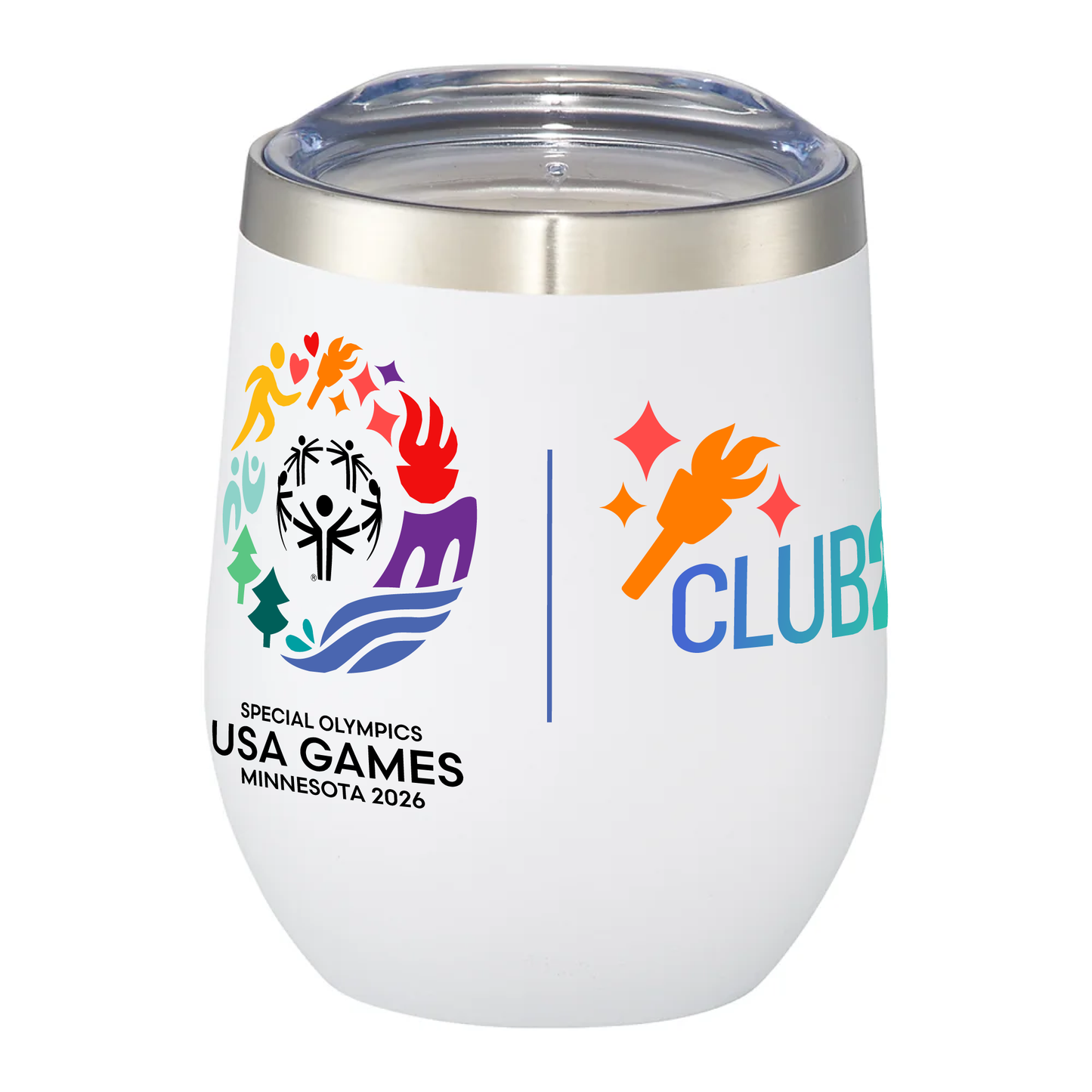 Club26 12 oz Insulated Stemless Wine Tumbler