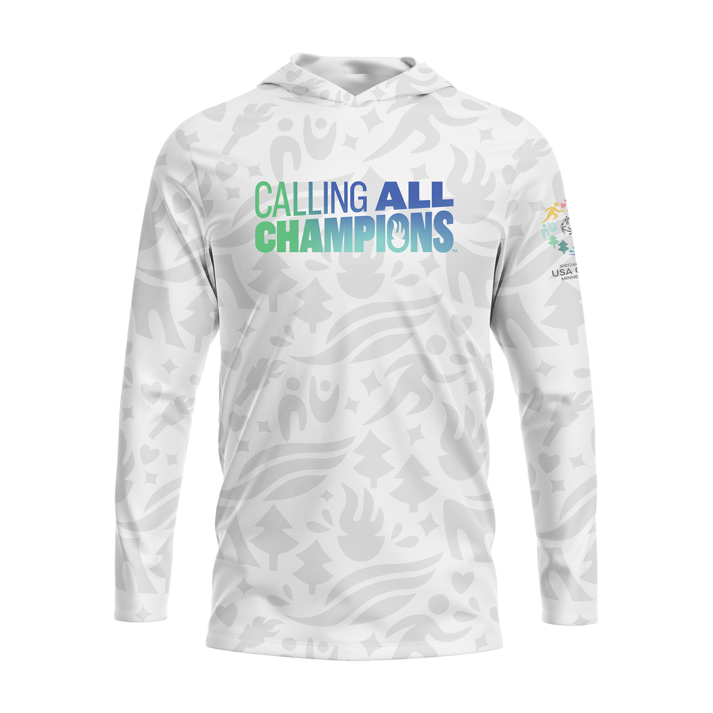 Calling All Champions Long Sleeve Jersey w/ Hood