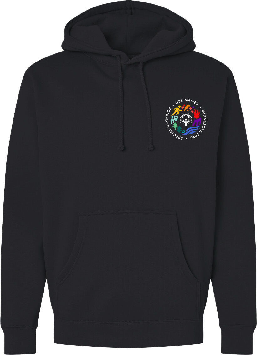 USA GAMES 2026 Logo Unisex Hooded Fleece Sweatshirt