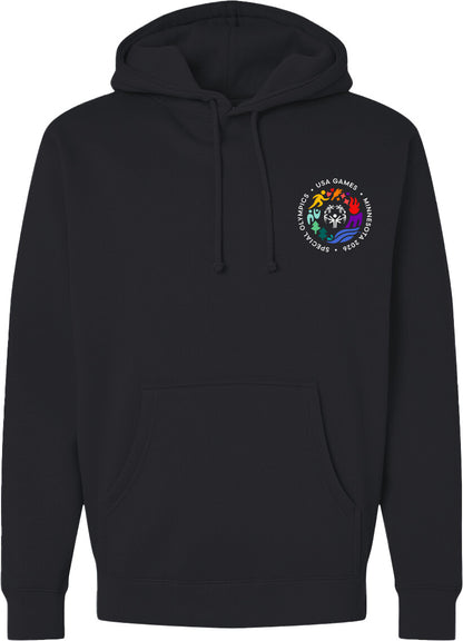 USA GAMES 2026 Logo Unisex Hooded Fleece Sweatshirt