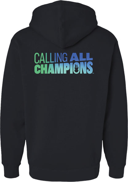 USA GAMES 2026 Logo Unisex Hooded Fleece Sweatshirt