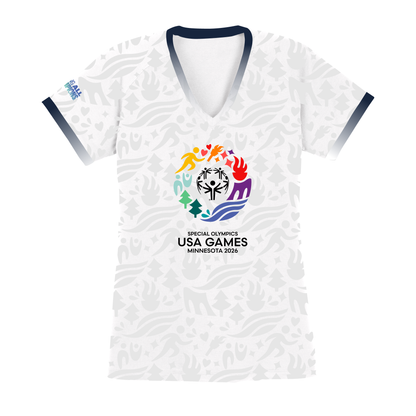 2026 USA Games - Cheer Your Athlete Unisex V-Neck Jersey