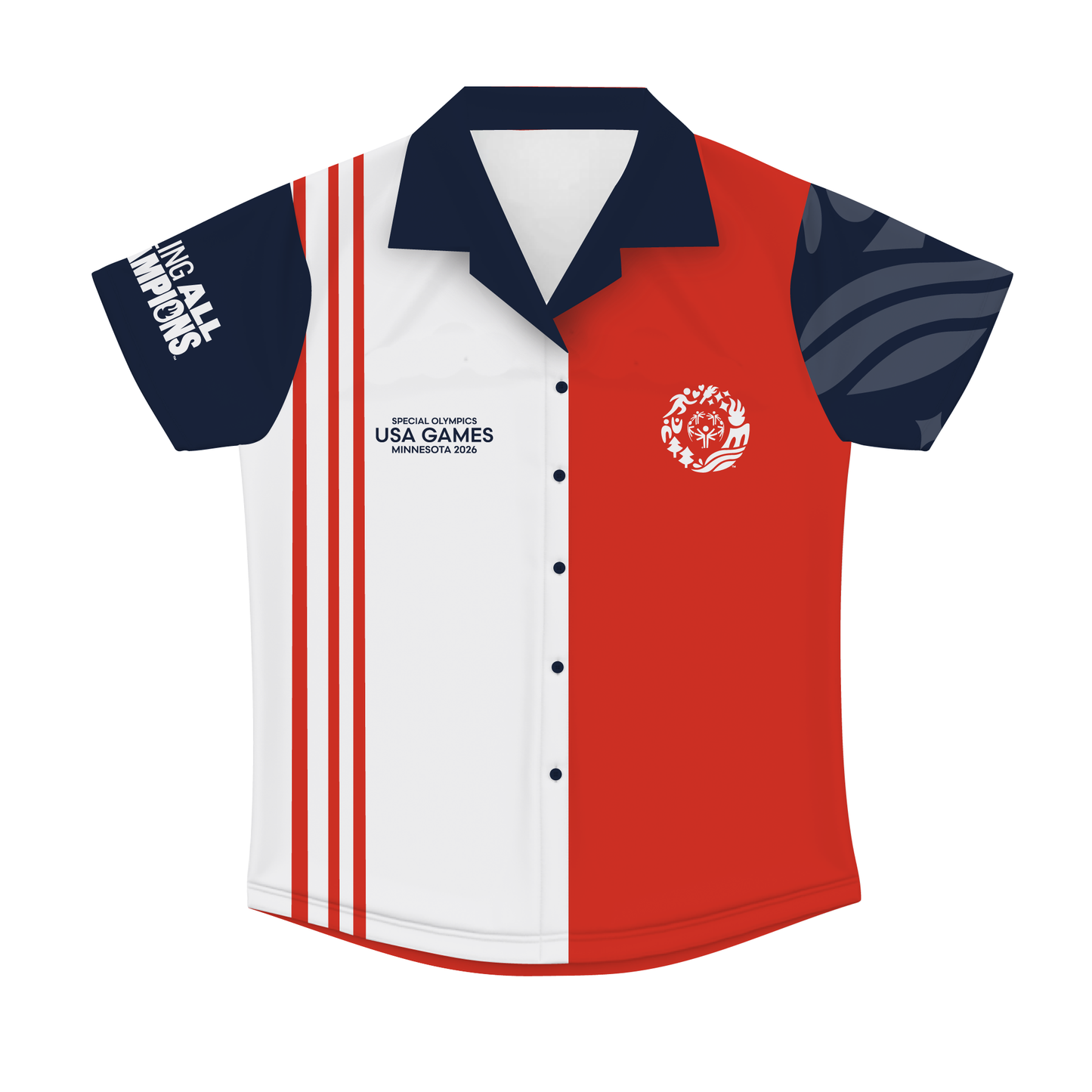 CUSTOM Classic USA Games Women's Bowling Shirt