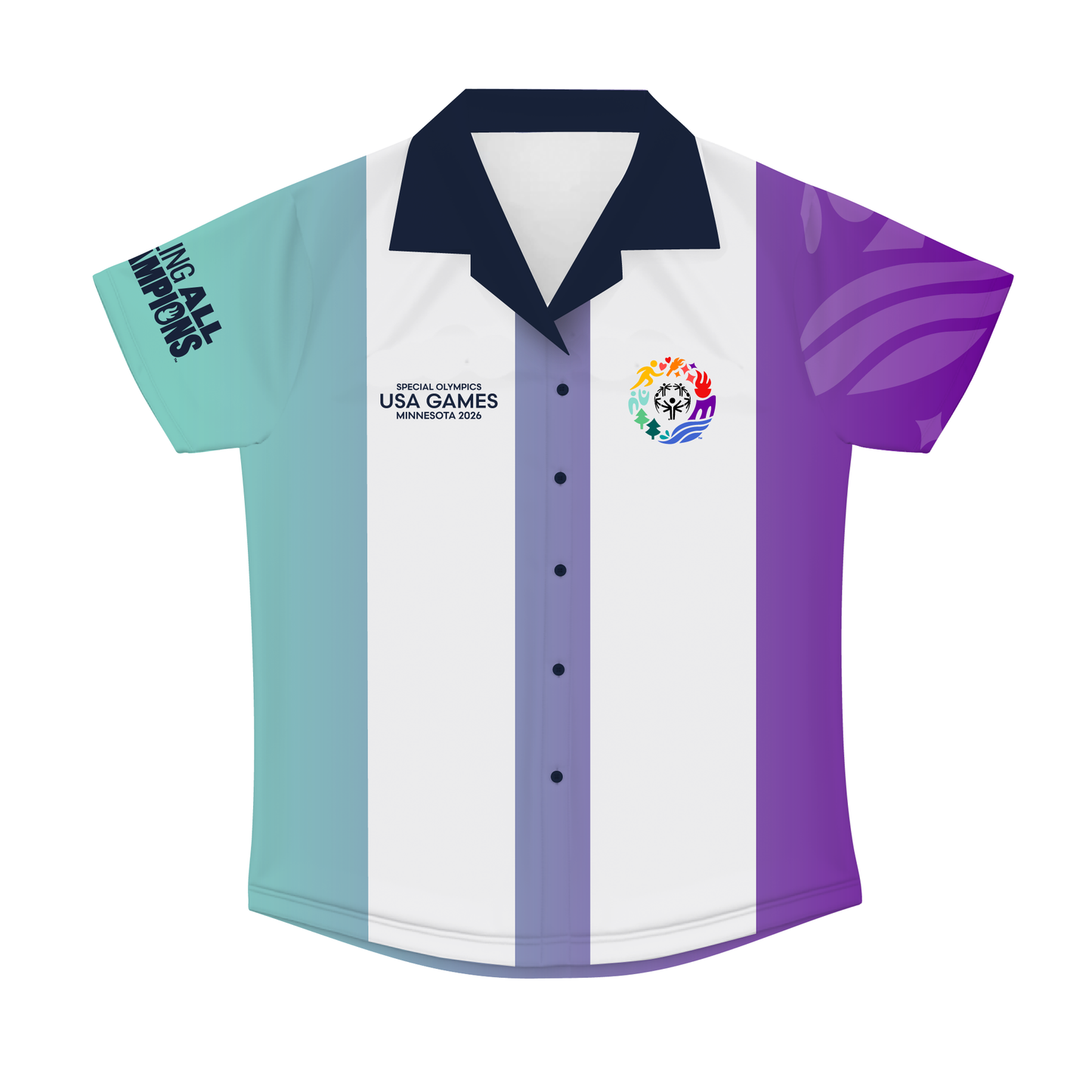 CUSTOM Classic USA Games Women's Bowling Shirt