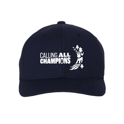 Calling All Champions™ Embroidered Flexfit Mesh Cap