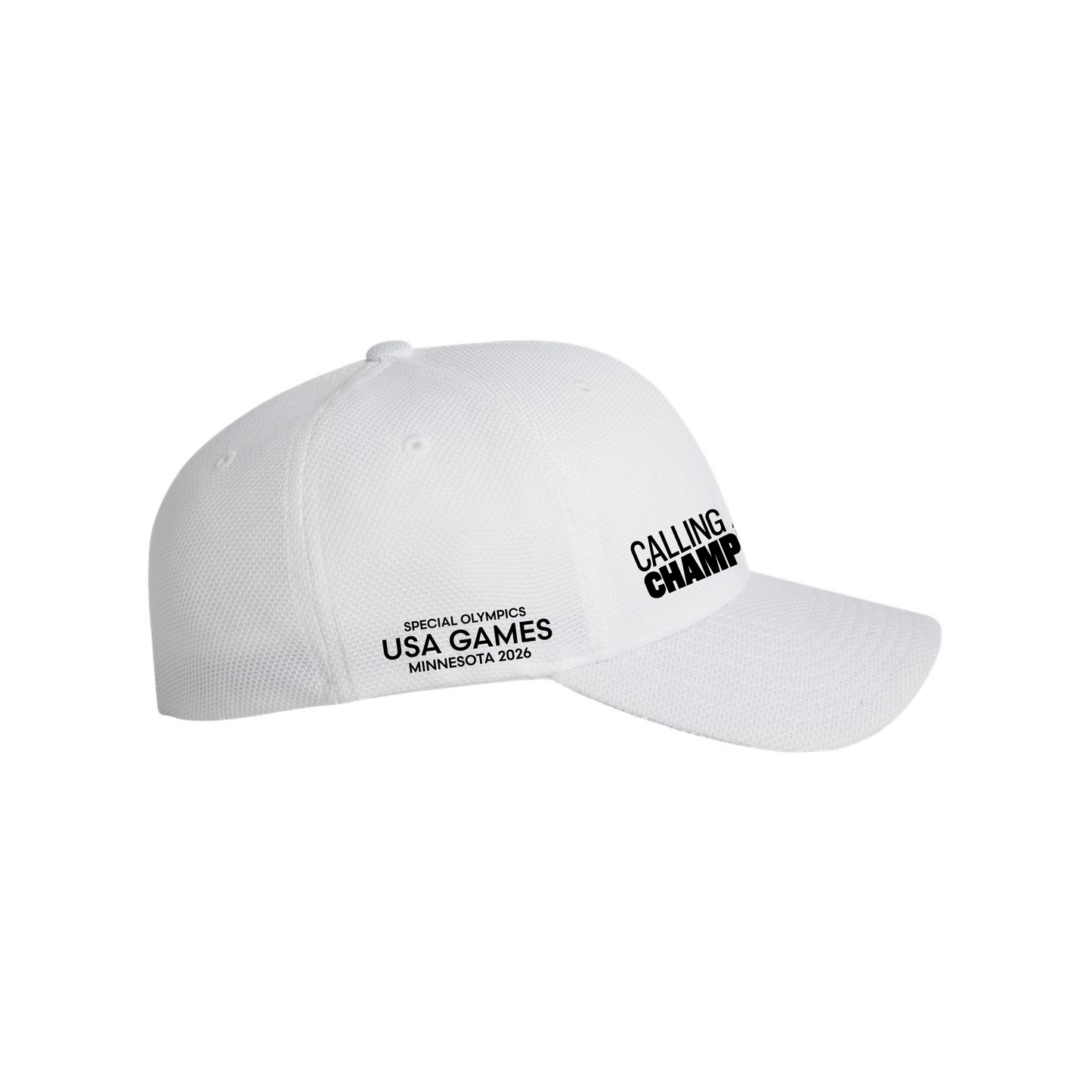 Calling All Champions™ Embroidered Flexfit Mesh Cap