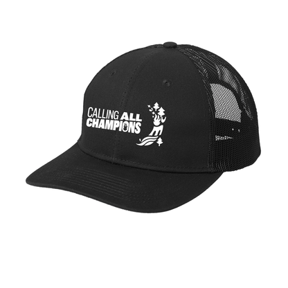 Calling All Champions™ Embroidered Snapback Trucker Hat