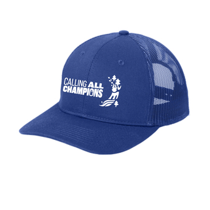 Calling All Champions™ Embroidered Snapback Trucker Hat