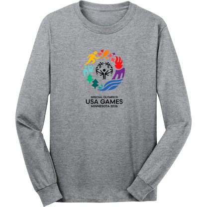 Value Classic USA Games Unisex Long Sleeve Tee