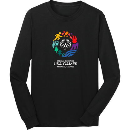 Value Classic USA Games Unisex Long Sleeve Tee