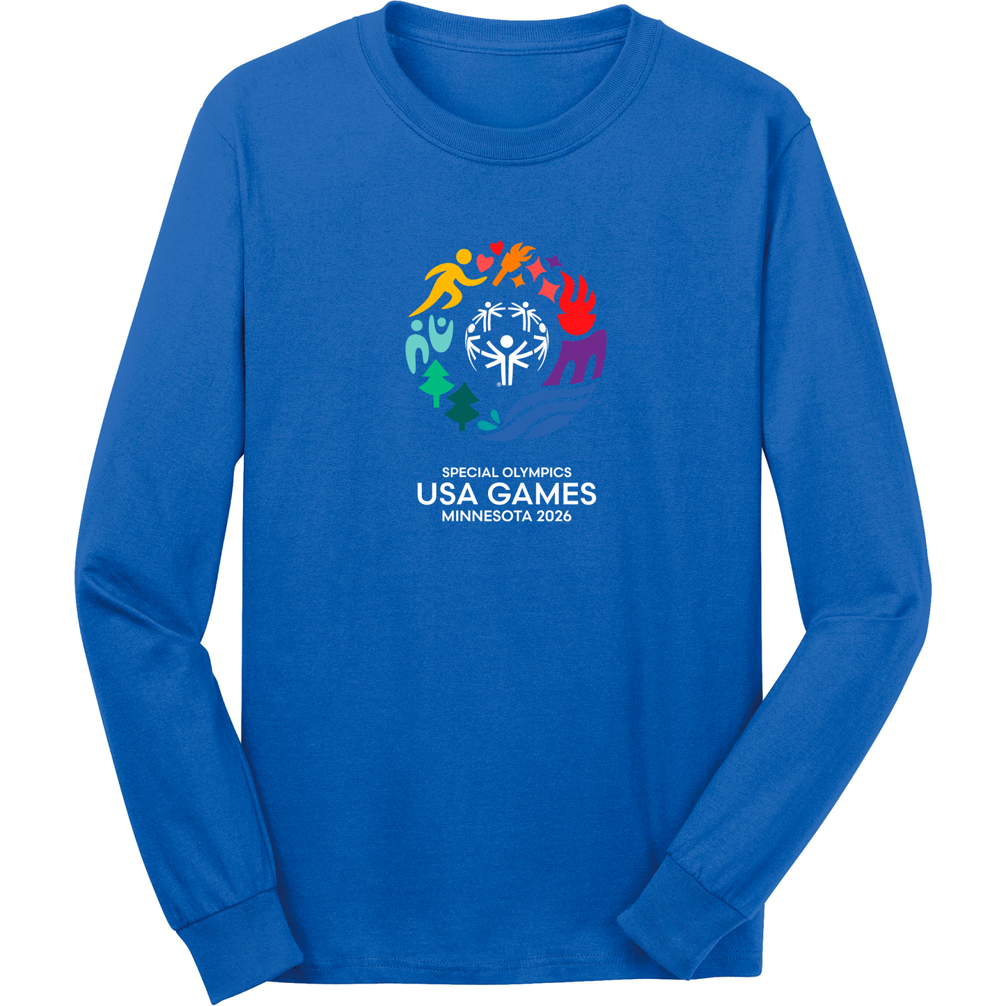 Value Classic USA Games Unisex Long Sleeve Tee