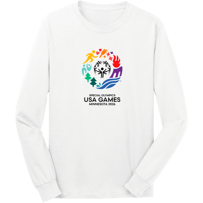 Value Classic USA Games Unisex Long Sleeve Tee