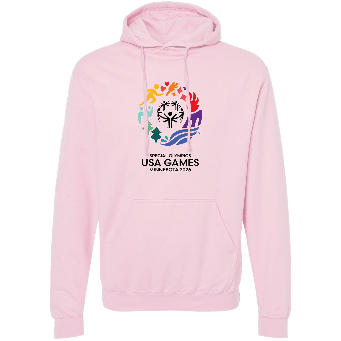 Value Classic USA Games Unisex Hooded Fleece Sweatshirt