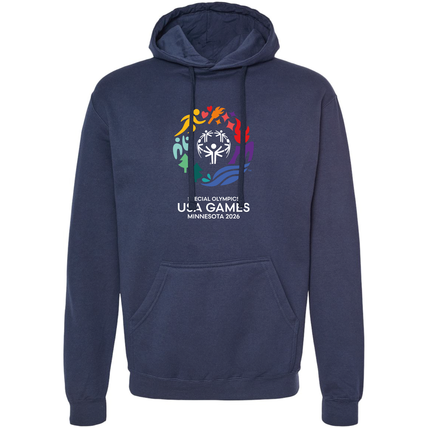 Value Classic USA Games Unisex Hooded Fleece Sweatshirt