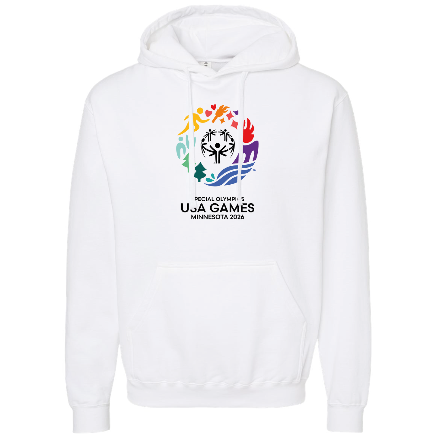 Value Classic USA Games Unisex Hooded Fleece Sweatshirt