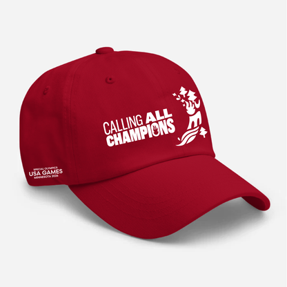 Calling All Champions™ Embroidered Dad Cap