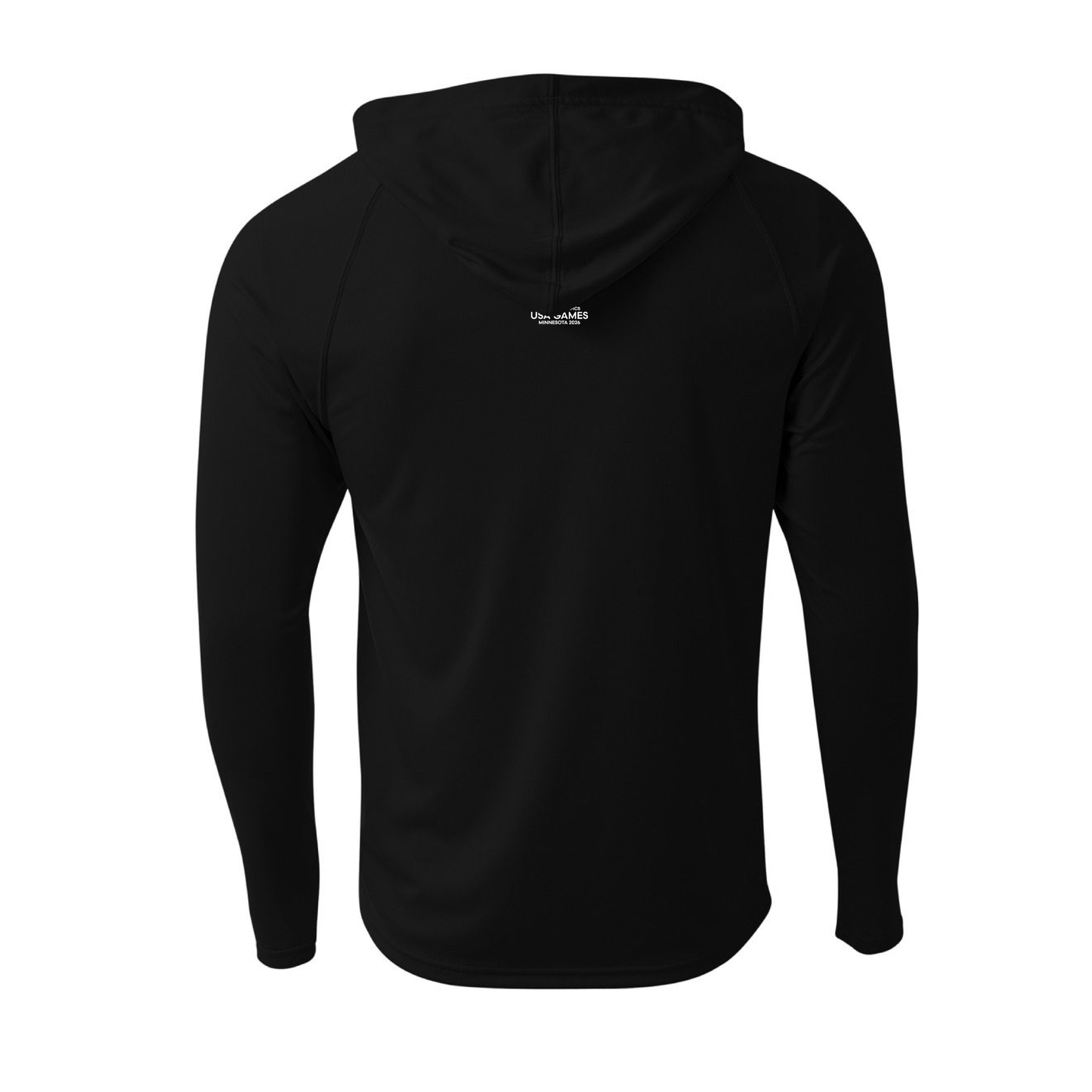 Heart of Inclusion Unisex Cooling Performance Long Sleeve Hooded Tee