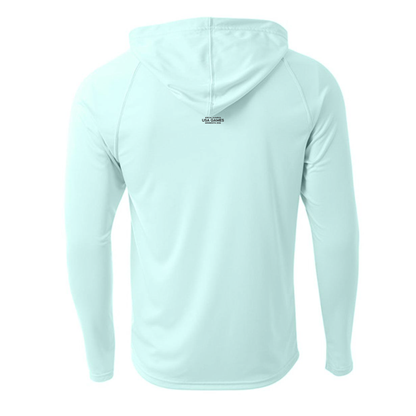 Heart of Inclusion Unisex Cooling Performance Long Sleeve Hooded Tee