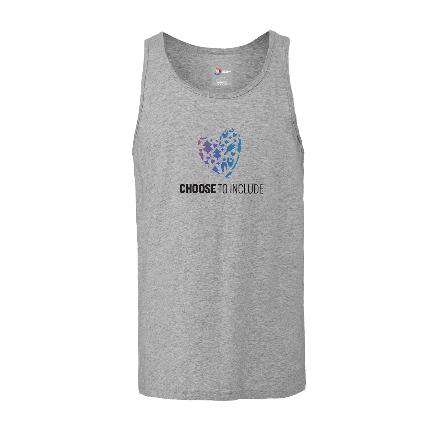 Heart of Inclusion Premium Men's Jersey Tank