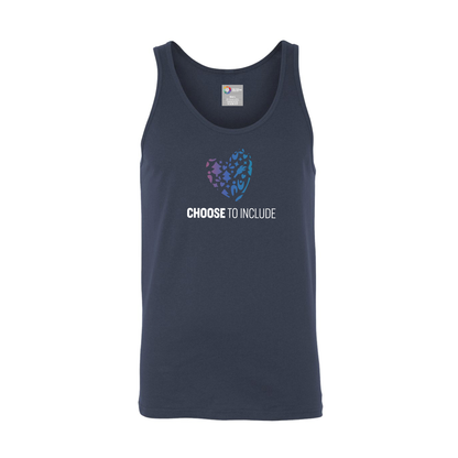 Heart of Inclusion Premium Men's Jersey Tank