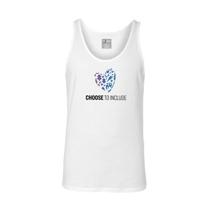 Heart of Inclusion Premium Men's Jersey Tank