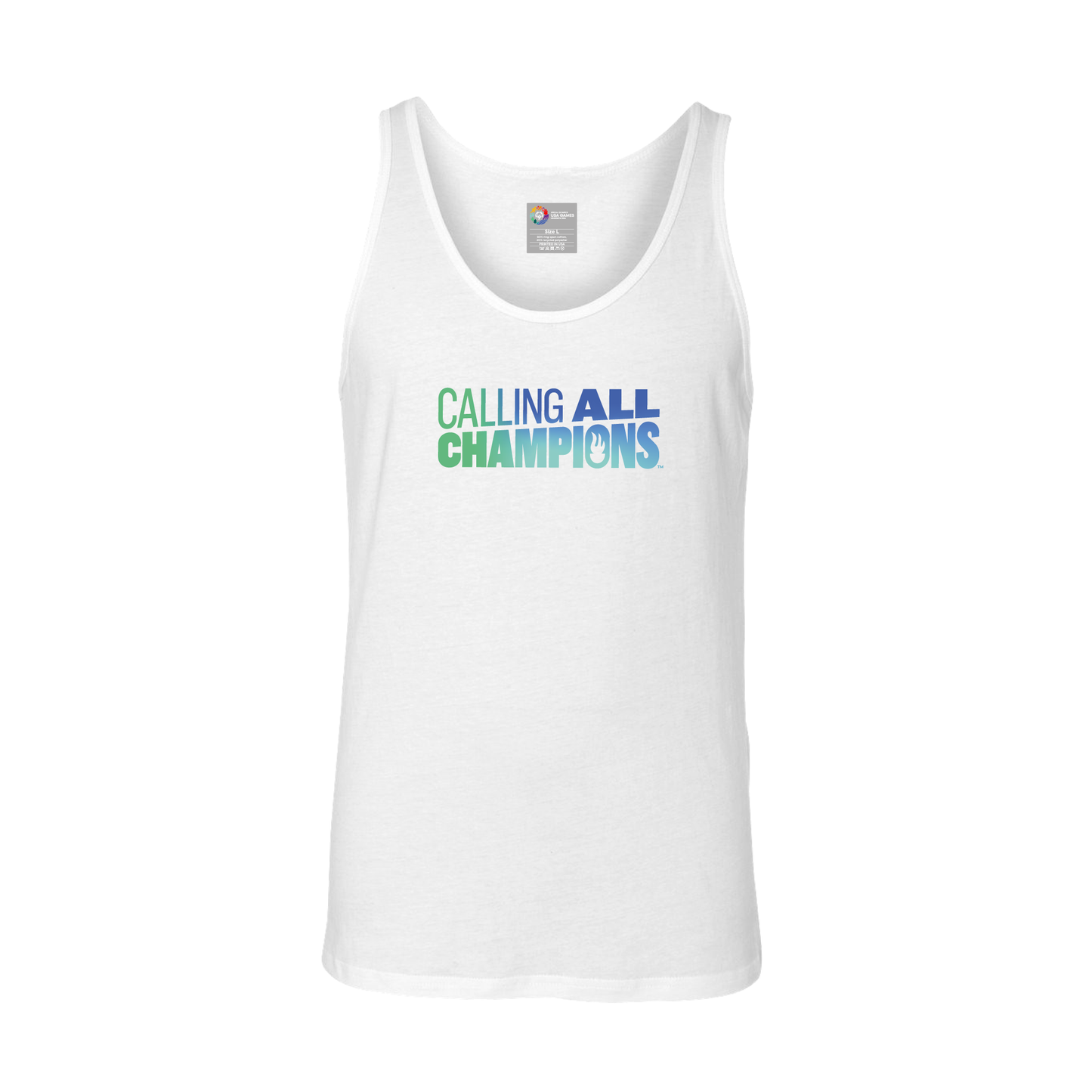 Calling All Champions™ Premium Men's Jersey Tank