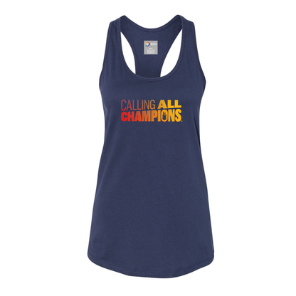 Calling All Champions™ Women's Jersey Racerback Tank