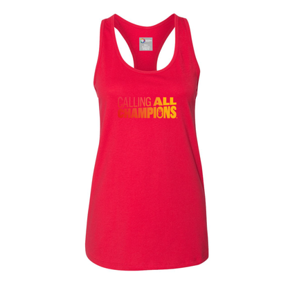 Calling All Champions™ Women's Jersey Racerback Tank