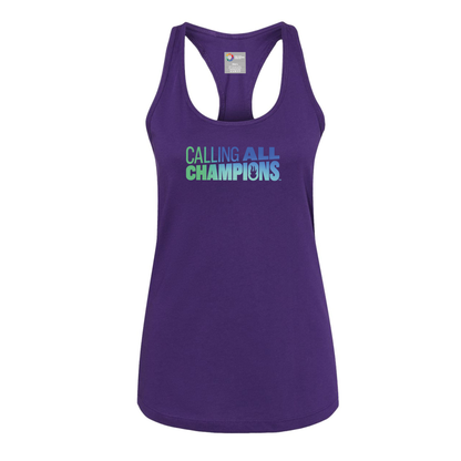 Calling All Champions™ Women's Jersey Racerback Tank