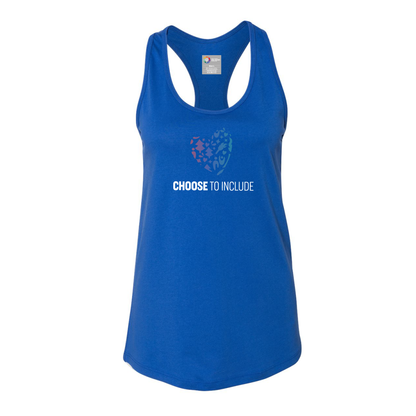 Heart of Inclusion Women's Jersey Racerback Tank