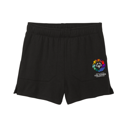 Classic 2026 USA Games Premium Women's Tri-Blend Fleece Shorts