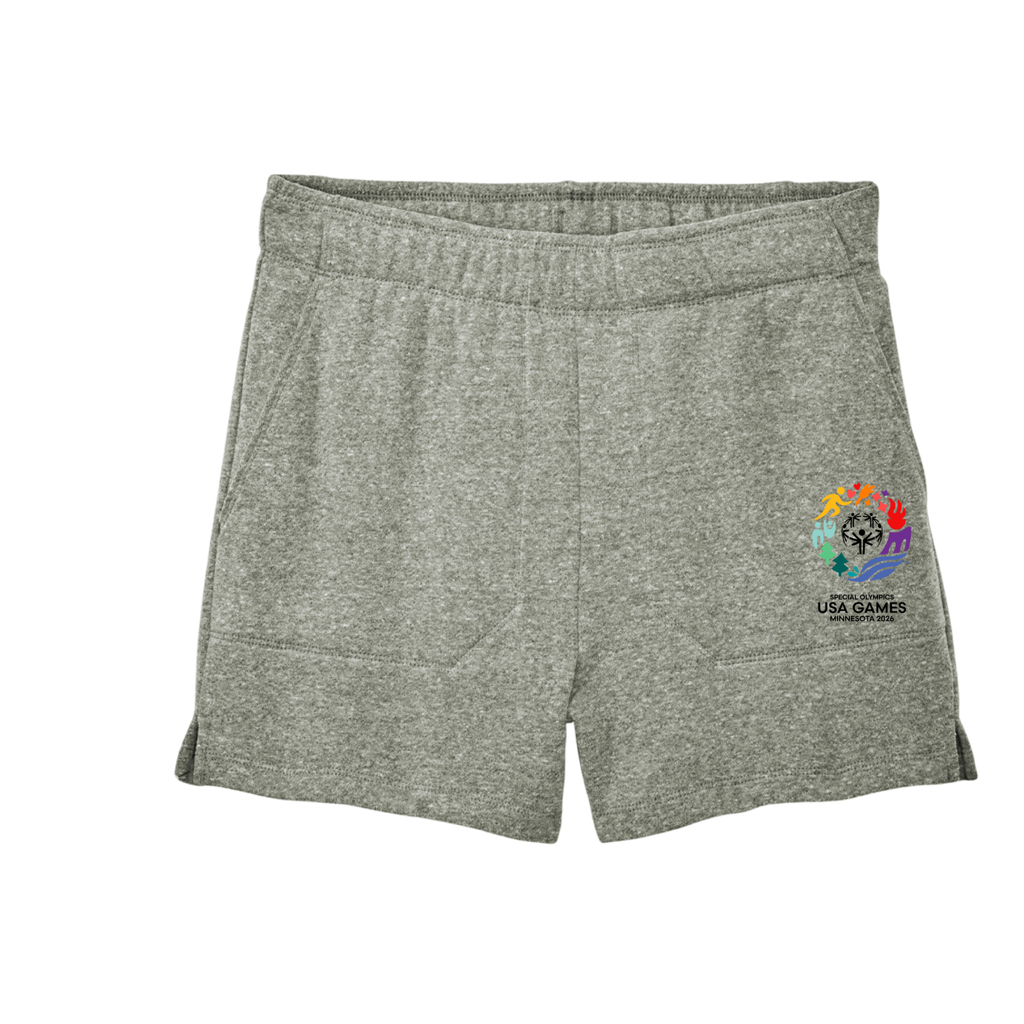 Classic 2026 USA Games Premium Women's Tri-Blend Fleece Shorts