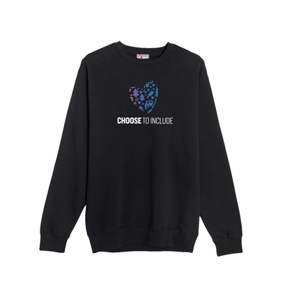 Heart of Inclusion Unisex Crewneck Sweatshirt