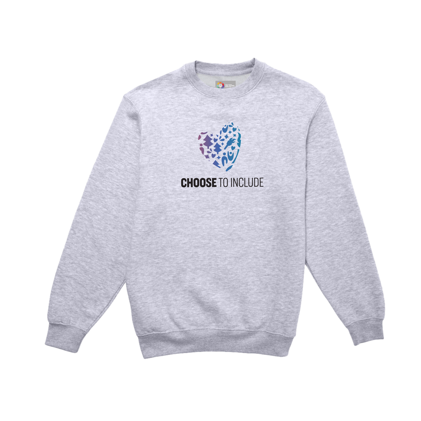 Heart of Inclusion Unisex Crewneck Sweatshirt