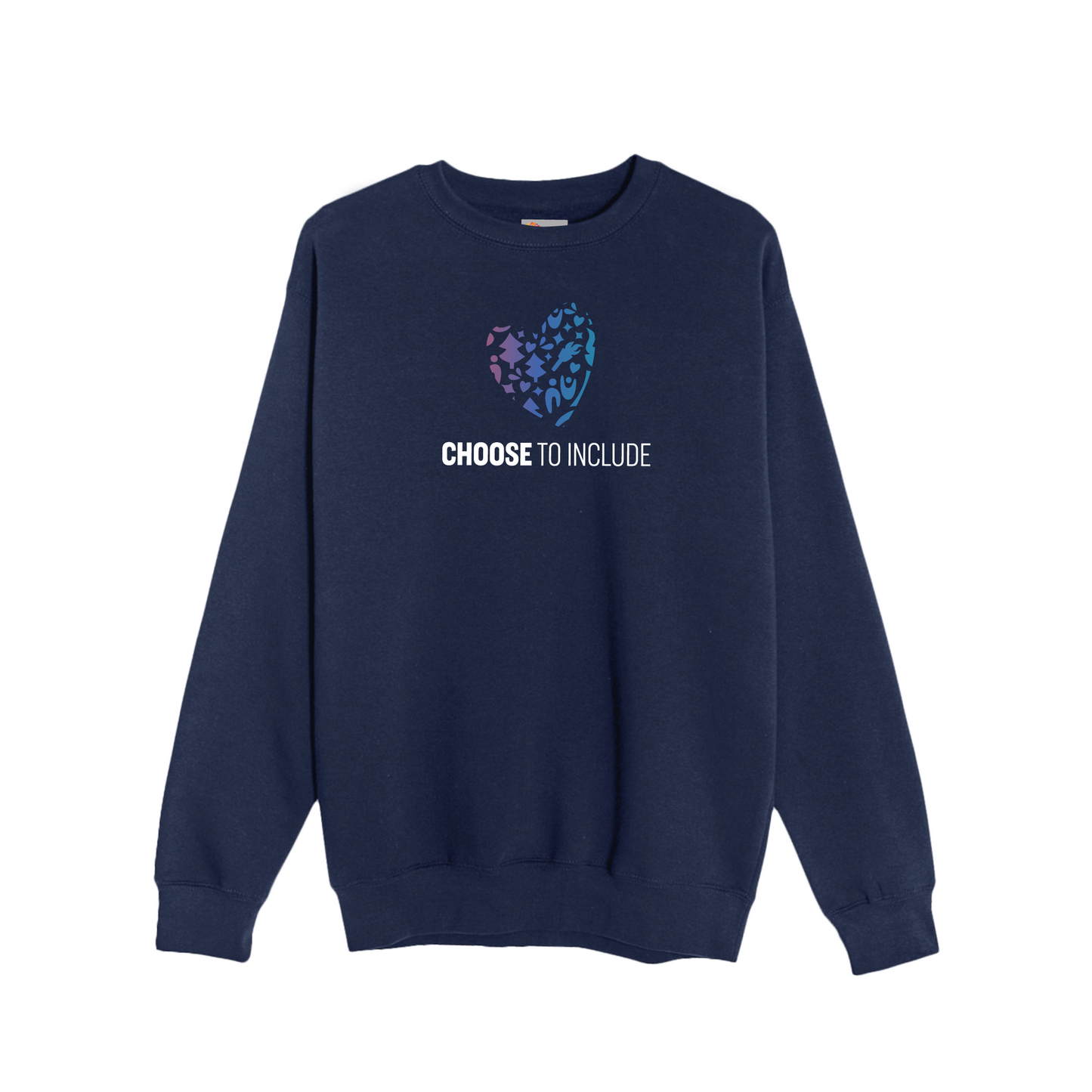 Heart of Inclusion Unisex Crewneck Sweatshirt