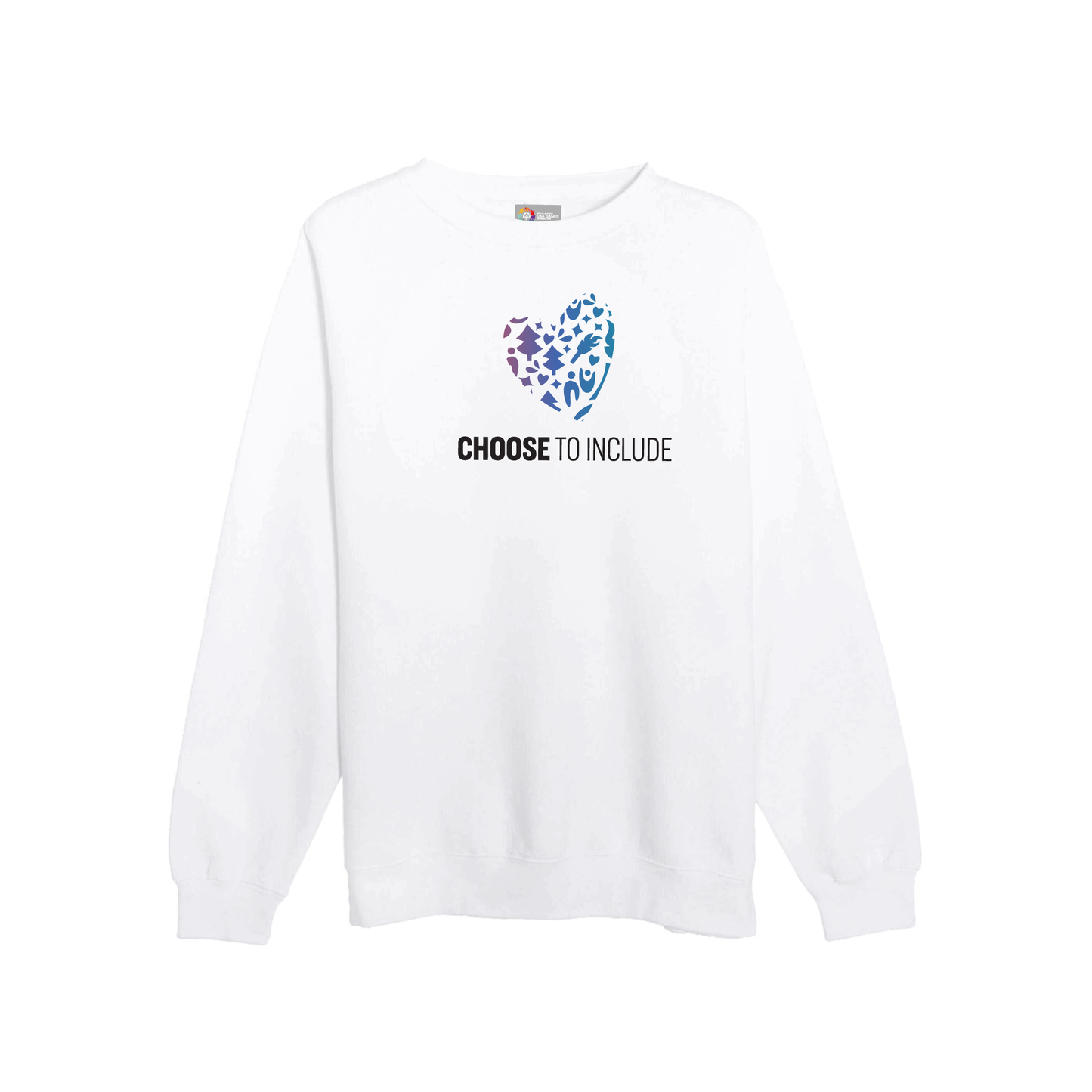 Heart of Inclusion Unisex Crewneck Sweatshirt