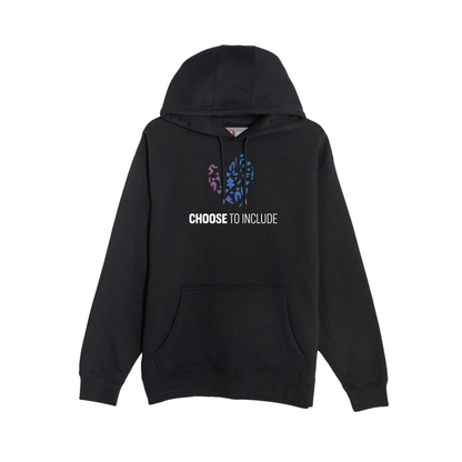 Heart of Inclusion Premium Hooded Fleece Sweatshirt